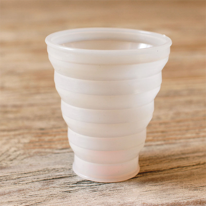 Babyplan reusable foldable silicone urine collection cup